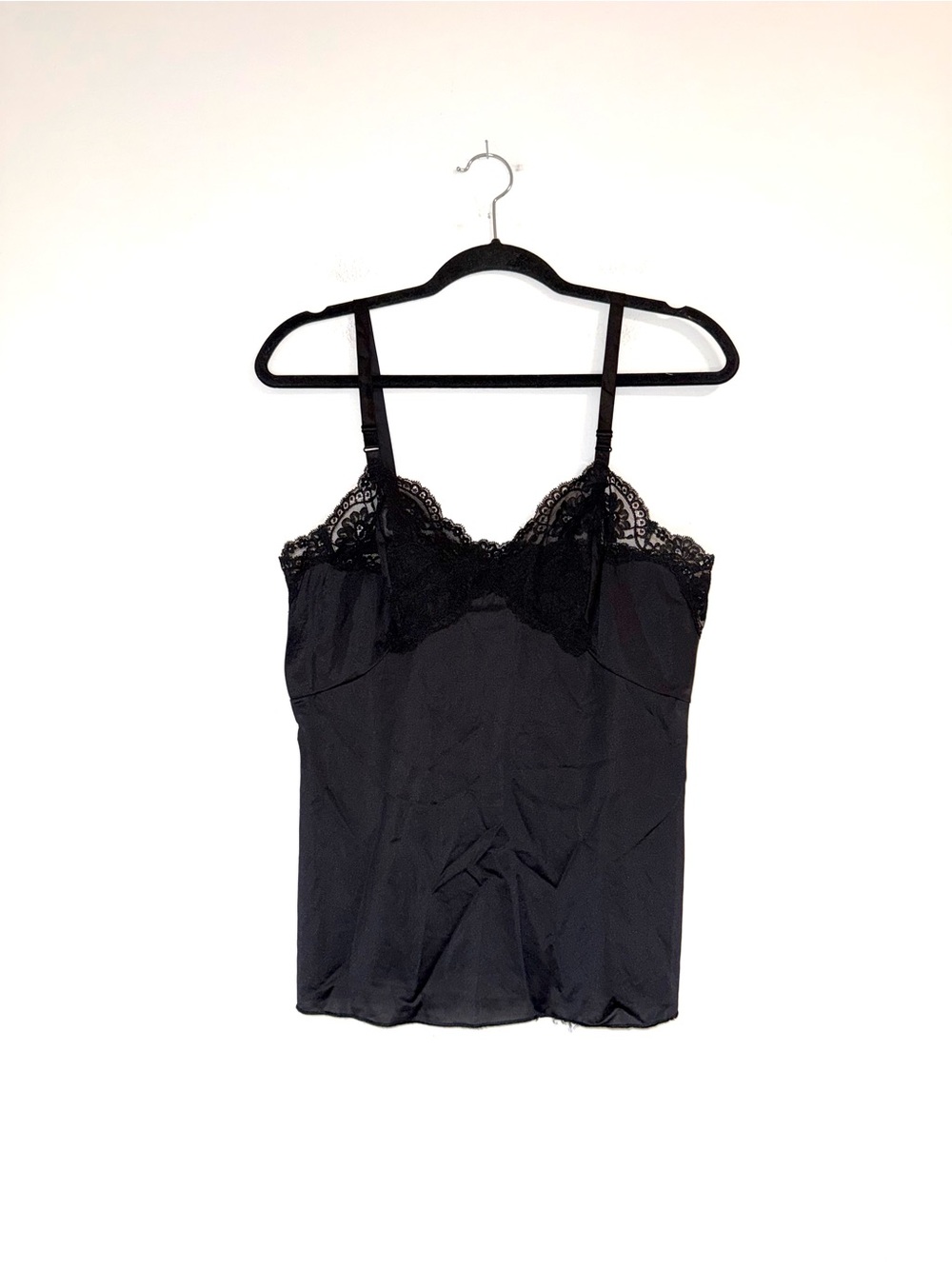 Black Lace-Trim Camisole Tank Top - Women Intimates